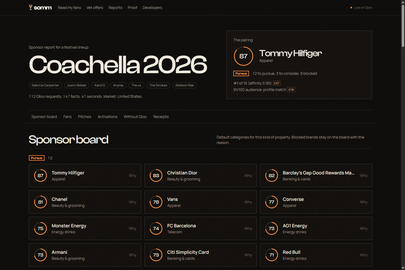 Somm — the sponsorship sommelier – screenshot 2