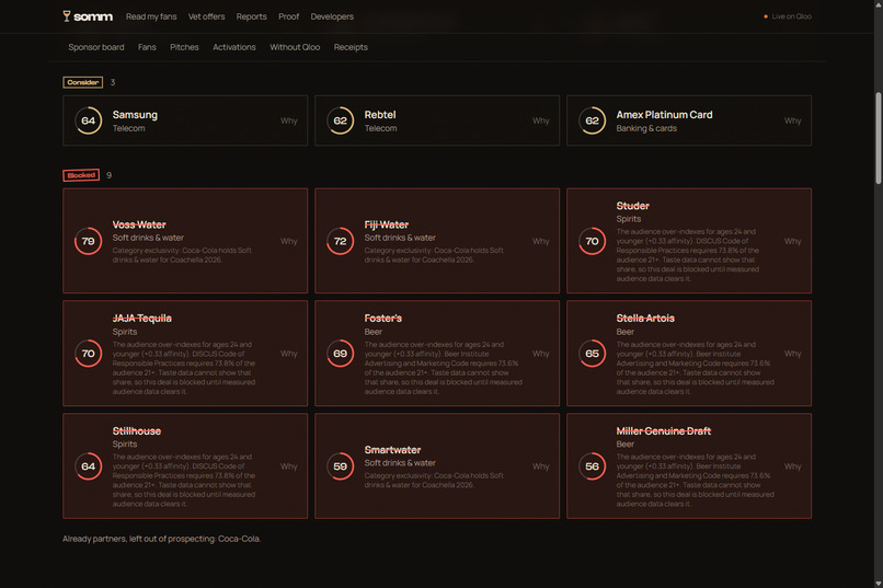 Somm — the sponsorship sommelier – screenshot 3