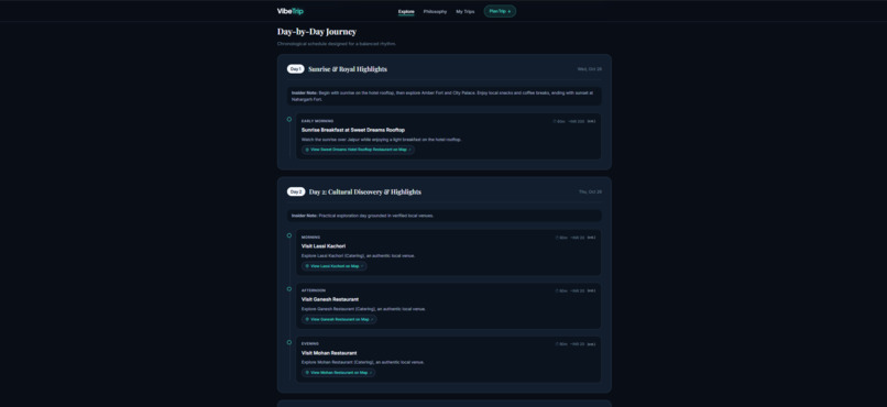 VibeTrip – screenshot 3