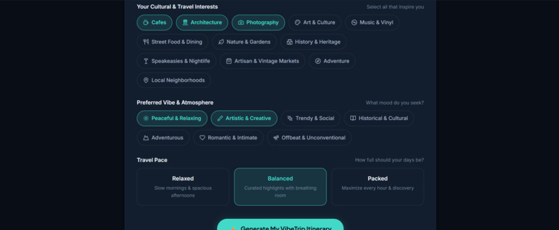 VibeTrip – screenshot 4