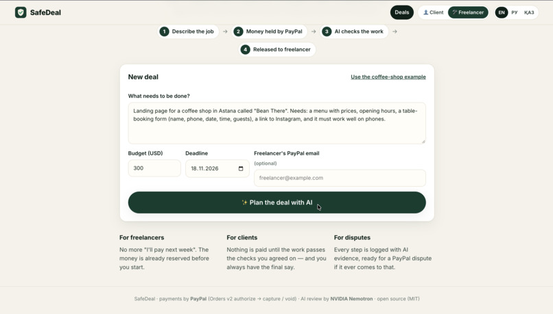 SafeDeal – screenshot 3