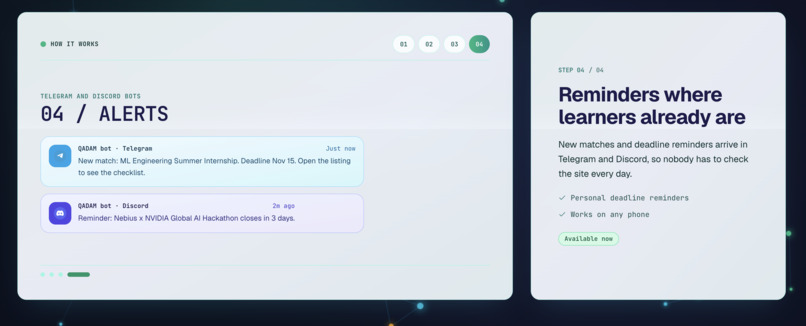 QADAM Hub – screenshot 5