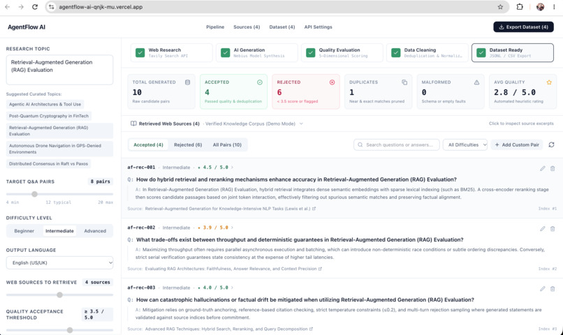 AgentFlow AI – screenshot 1