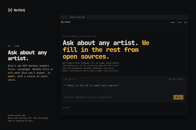 NotOnQ – screenshot 1