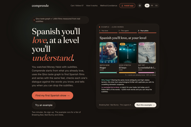 Comprende – screenshot 9