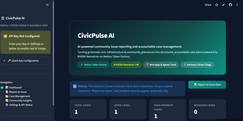 CivicPulse AI – screenshot 1