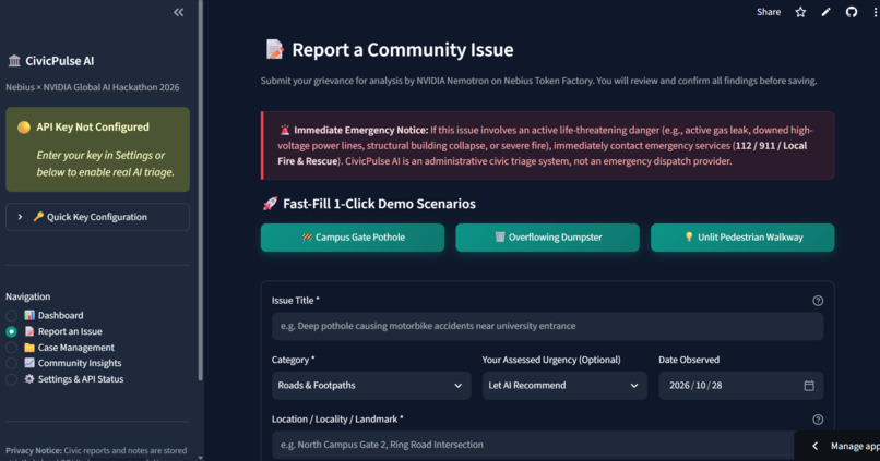 CivicPulse AI – screenshot 2