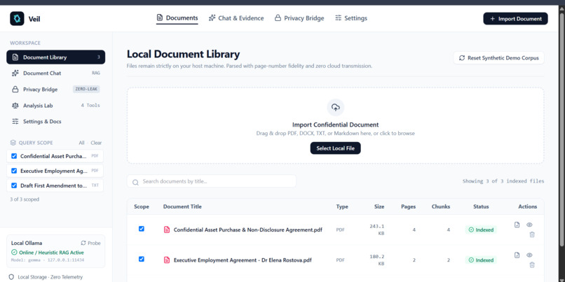 Veil – screenshot 1