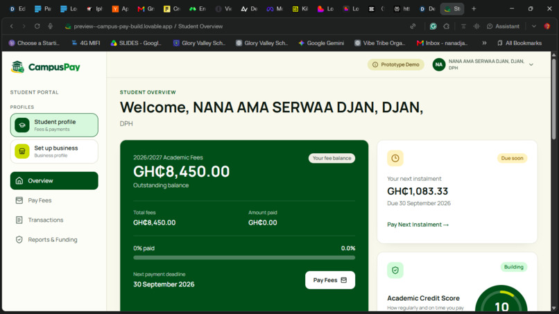 CampusPay – screenshot 3