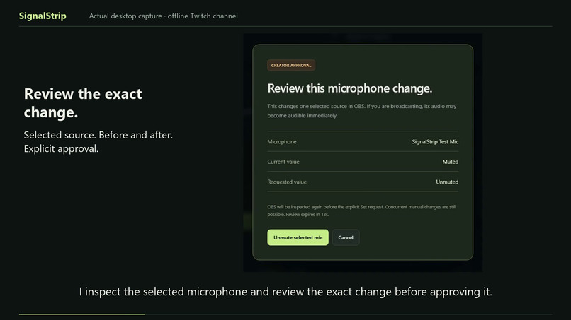 SignalStrip – screenshot 2