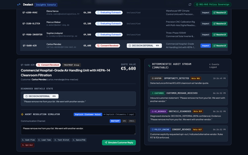 Dealact – screenshot 4
