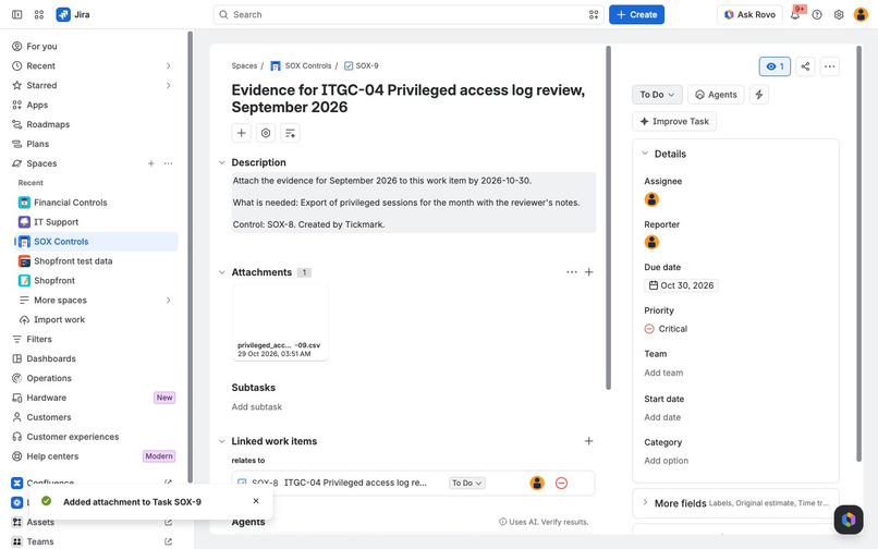 Tickmark – screenshot 3