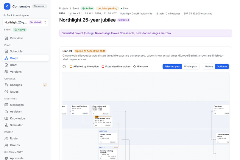 Comsemble – screenshot 4