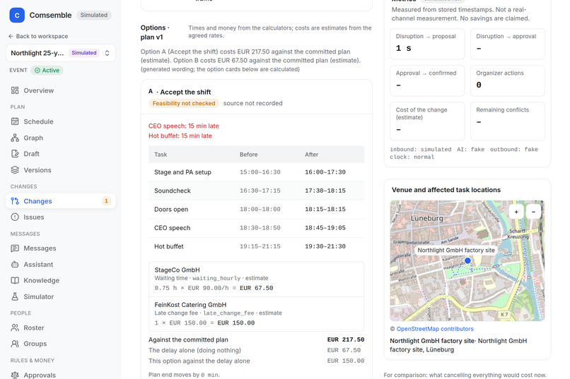 Comsemble – screenshot 3