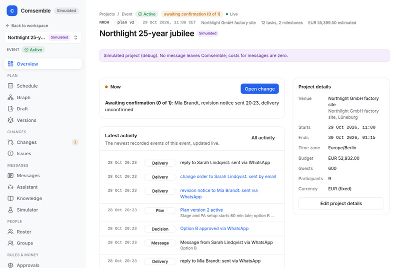 Comsemble – screenshot 5