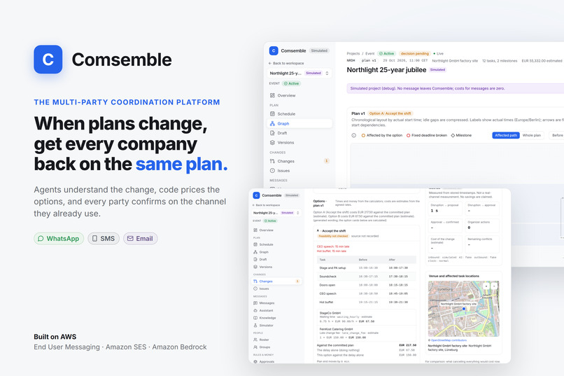 Comsemble – screenshot 1