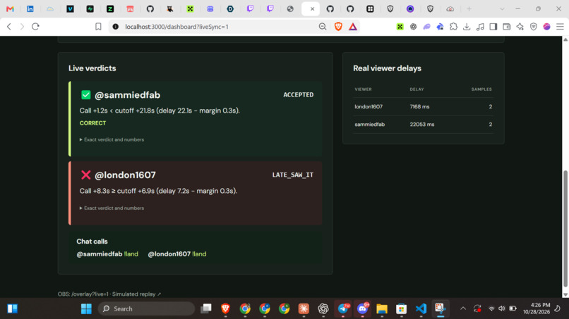 CalledIt – screenshot 1