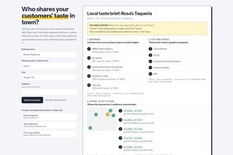 Local Taste Scout