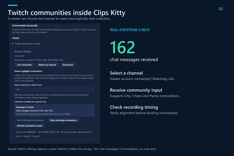 Clips Kitty: Twitch Highlights – screenshot 3