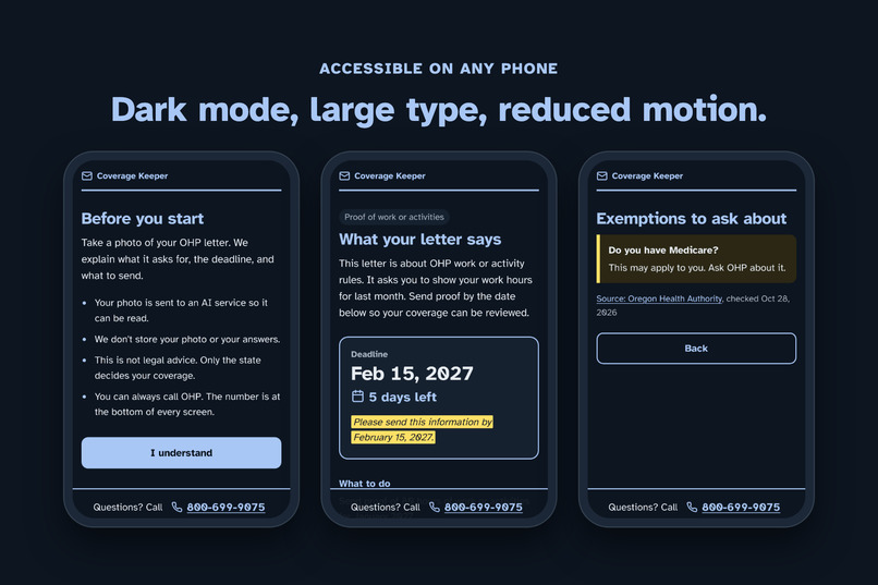 Coverage-keeper – screenshot 4