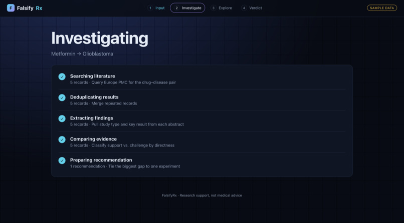 FalsifyRx – screenshot 2