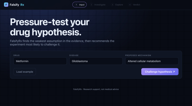 FalsifyRx – screenshot 1