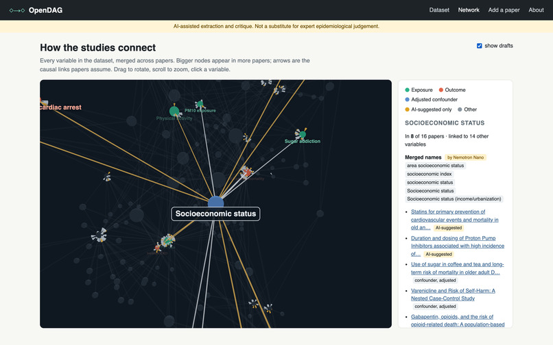 openDAG – screenshot 8