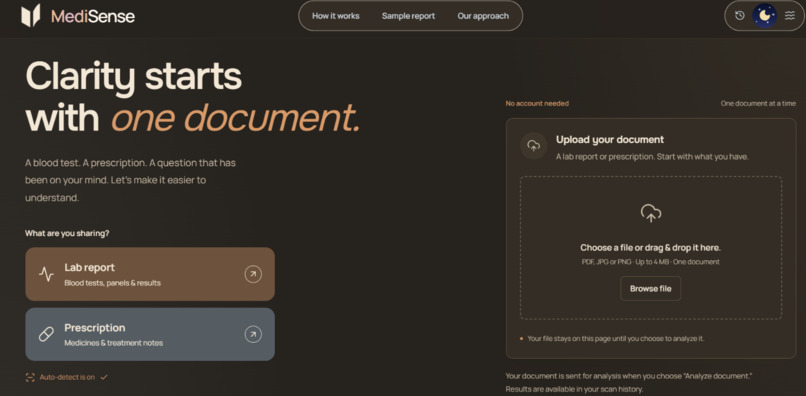 MediSense – screenshot 3