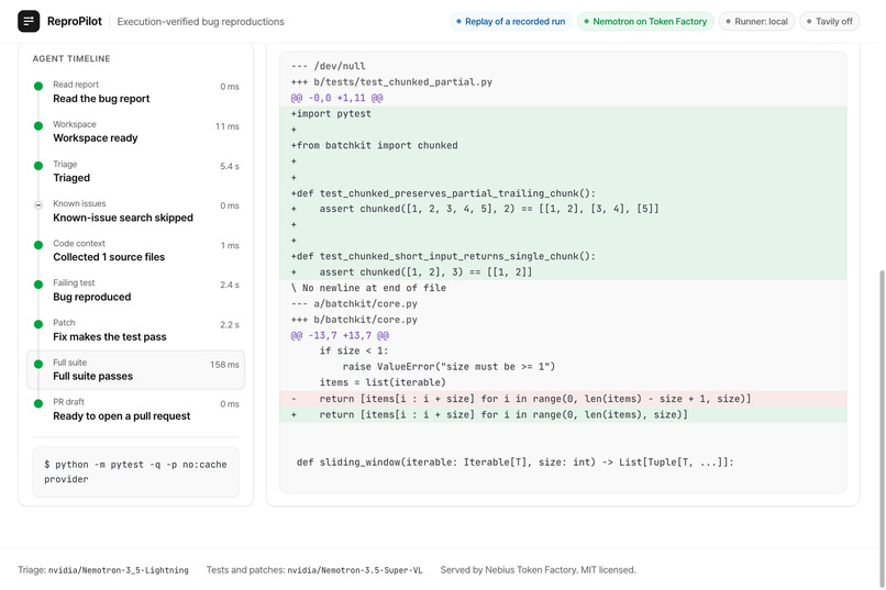ReproPilot – screenshot 2