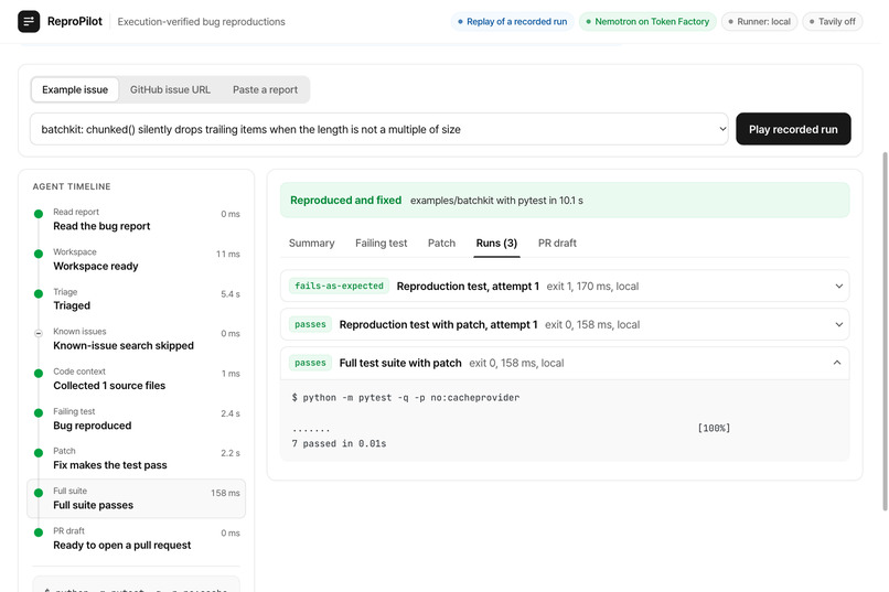 ReproPilot – screenshot 3