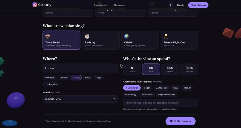 Gatherly – screenshot 2