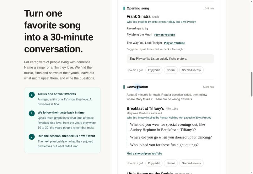 Reminiscence Agent – screenshot 3