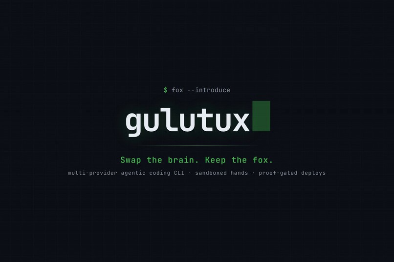 Gulutux - Multi-provider agentic coding CLI. Swap the brain – screenshot 3