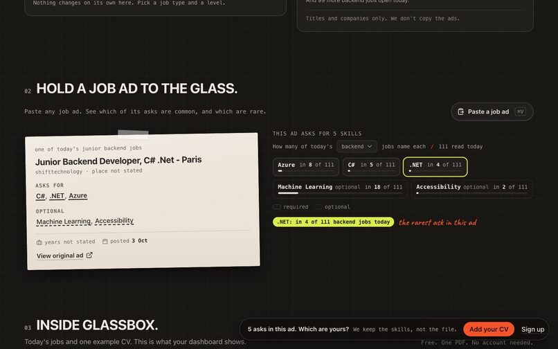 GlassBox – screenshot 2