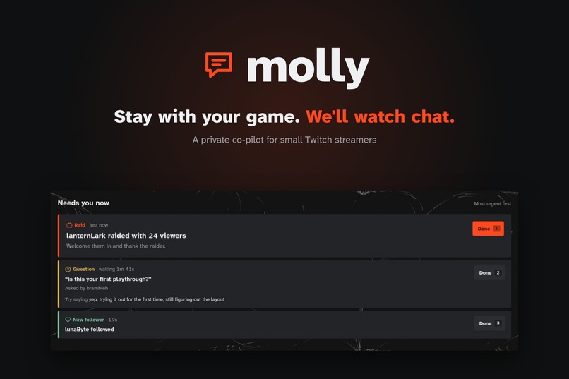 Molly – screenshot 1