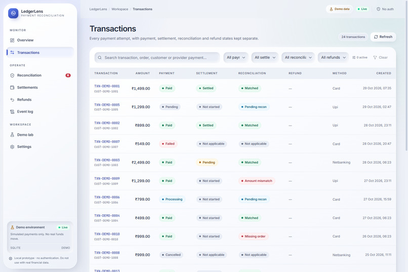 LedgerLens – screenshot 3