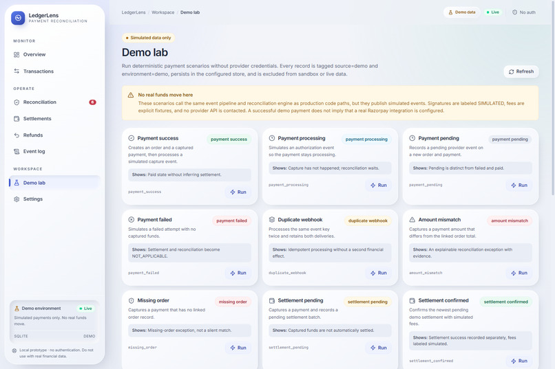 LedgerLens – screenshot 4