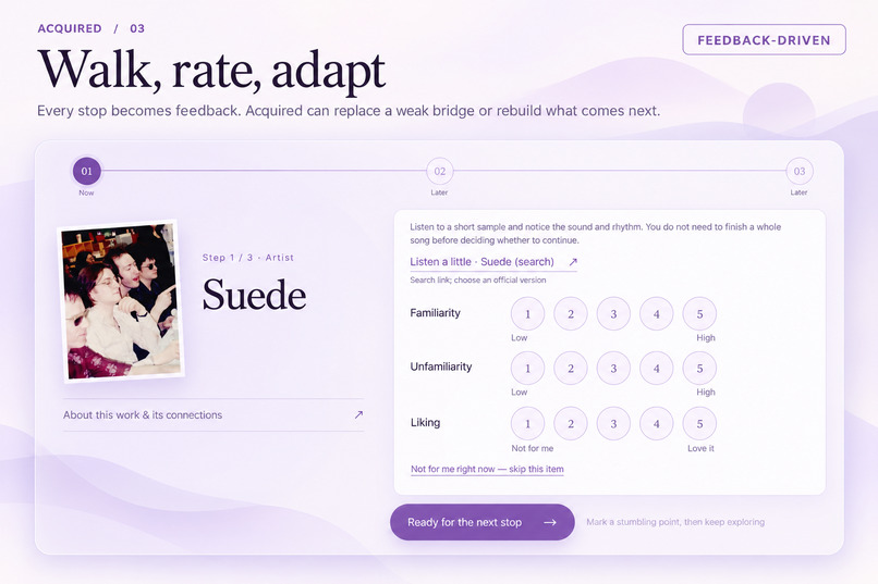 Acquired – screenshot 3