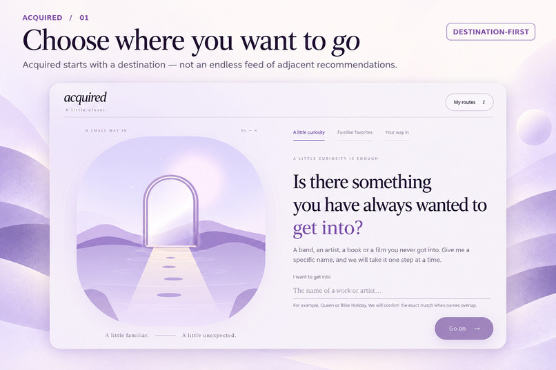 Acquired – screenshot 1