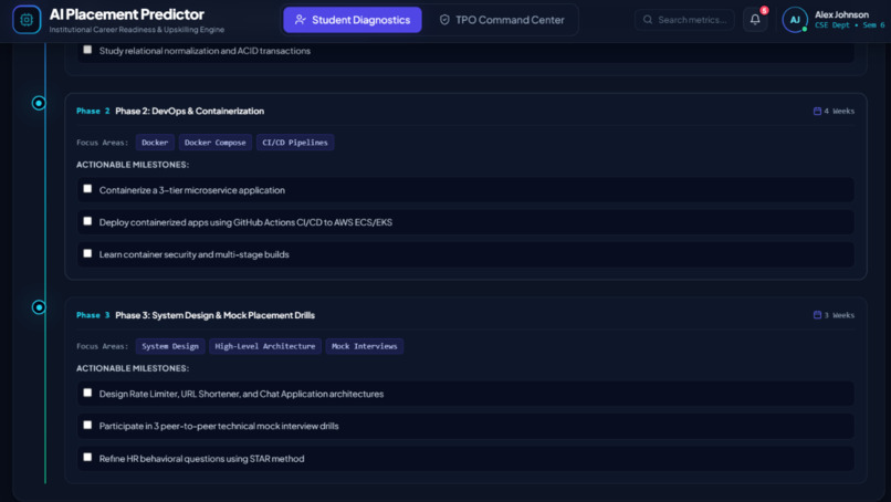 AI Placement Predictor: Employability DNA Engine – screenshot 2