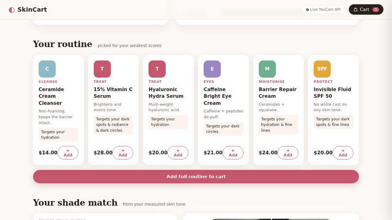SkinCart – screenshot 1