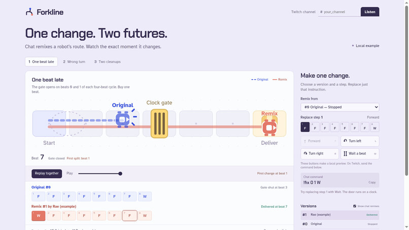Forkline – screenshot 2