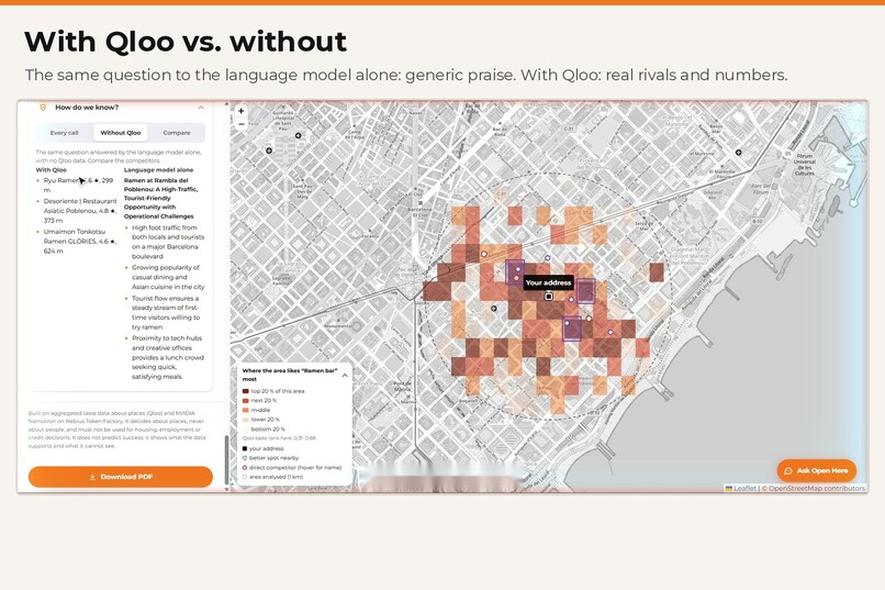 Open Here — should I open my restaurant here? – screenshot 3