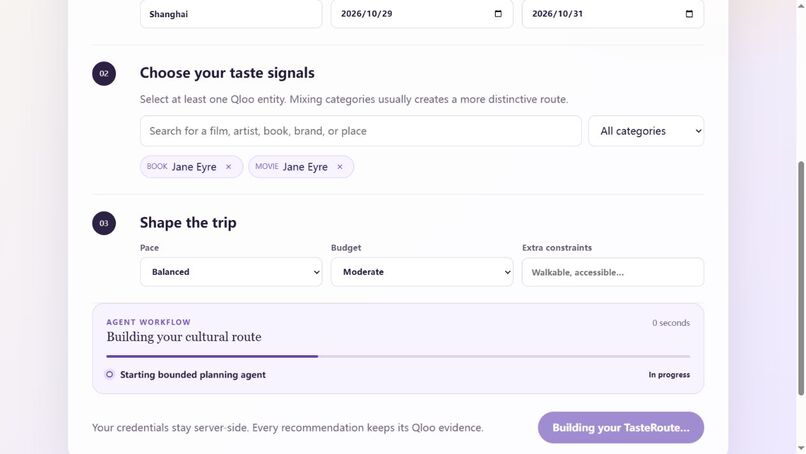 TasteRoute – screenshot 2