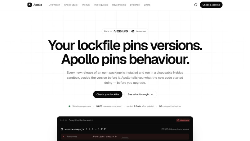 Apollo – screenshot 1