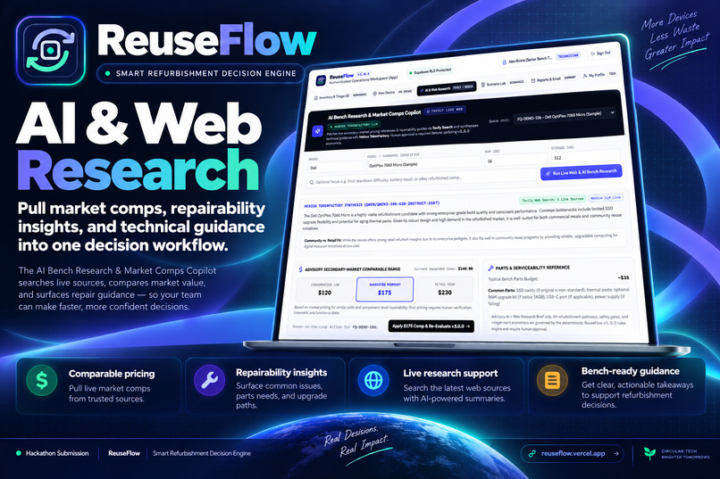 ReuseFlow - Refurbishment Decision Engine – screenshot 1