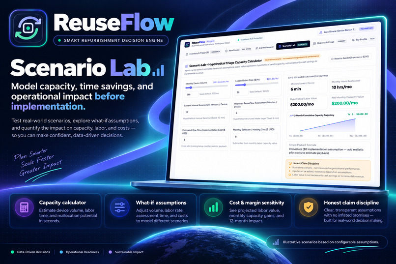 ReuseFlow - Refurbishment Decision Engine – screenshot 3