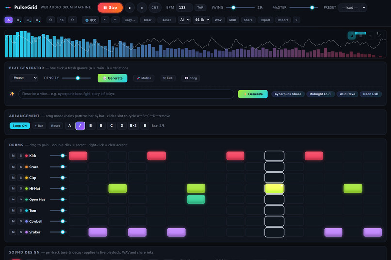 PulseGrid – screenshot 1