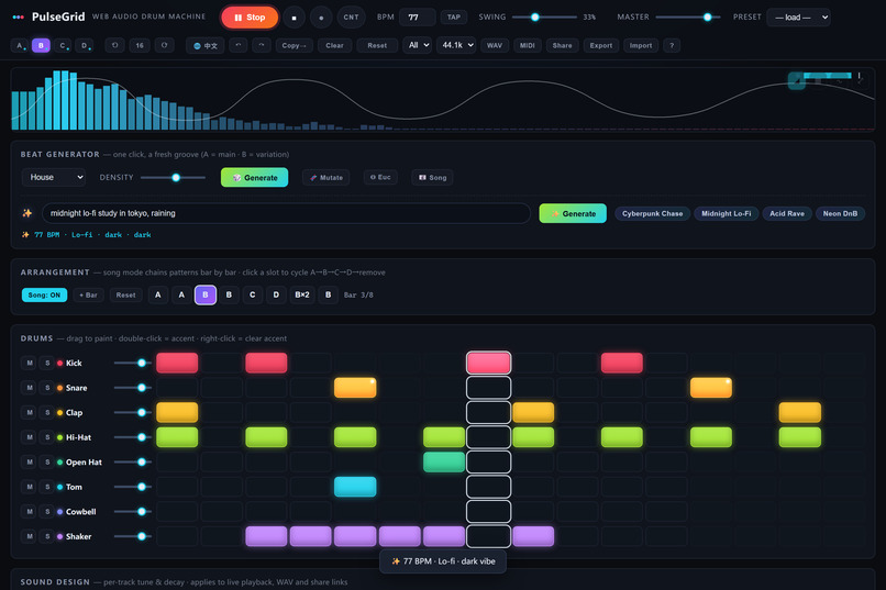 PulseGrid – screenshot 3