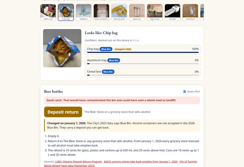 Bin Check – screenshot 1